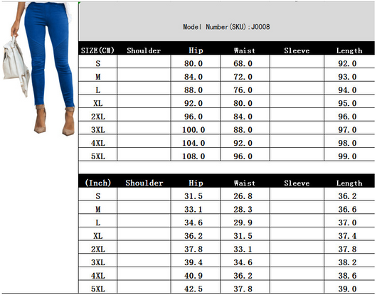 Pantalones Ajustados Elásticos para Mujer - Diseño Lápiz Moderno - Image 12