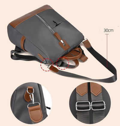 Mochila Escolar Antirrobo Doble Compartimento - Versátil para Estudiantes - Image 12
