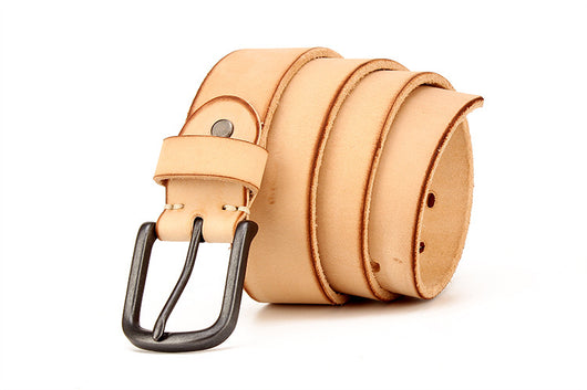 Cinturón de Cuero para Hombre con Hebilla de Pasador - Image 21