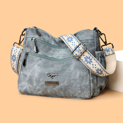 Bolso Tote de Cuero Texturizado para Mujer - Gran Capacidad - Image 3