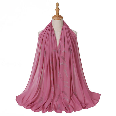 Pañuelo Elegante con Strass Cerrado para Mujer - Accesorio de Moda Versátil - Image 13