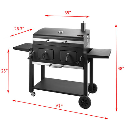 Asador de Carbón Portátil Plegable para Exterior - Image 17