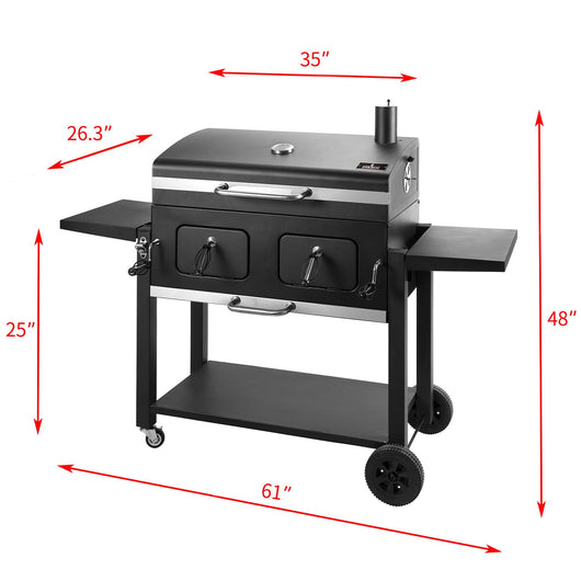 Asador de Carbón Portátil Plegable para Exterior - Image 17