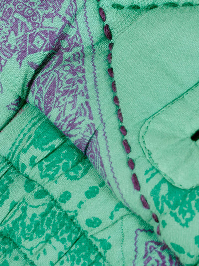 Chaqueta Acolchada de Algodón con Cierre y Estampado - Image 12