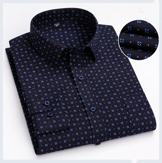 Camisa Casual de Cuadros Manga Larga para Hombre Adulto - Image 9