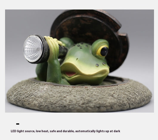 Foco LED Decorativo Elfo de Resina para Jardín y Patio - Image 11