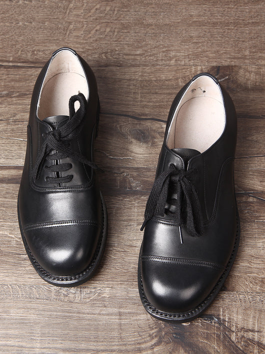 Zapatos de Cuero con Cordones y Triple Conector - Image 11