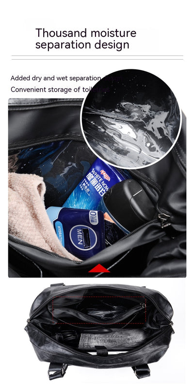 Bolsa de Viaje Unisex de Gran Capacidad con Compartimento Húmedo/Seco - Image 15