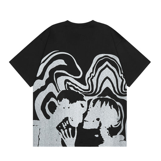 Playera Estampada de Diseño Creativo para Hombre - Image 8