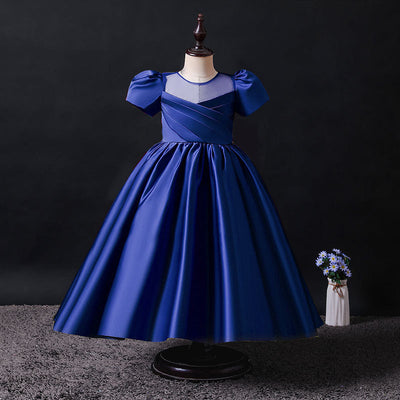 Vestido de Princesa de Satén Coreano para Bebé de 1 Año - Image 9
