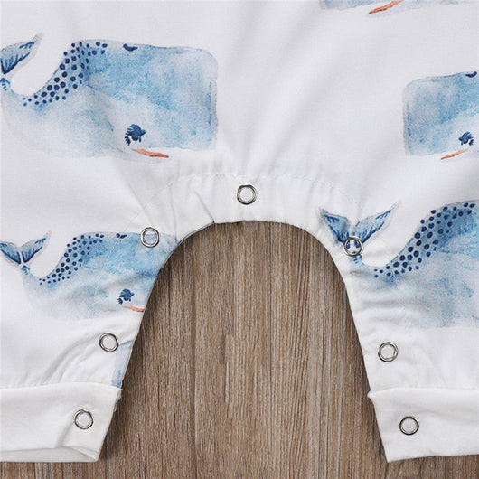 Mono Sin Mangas con Estampa de Ballena para Niños - Image 16