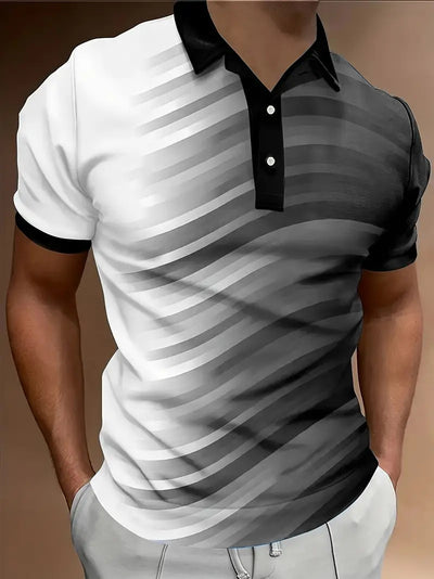 Polo Clásico de Manga Corta con Solapa para Hombre - Image 14