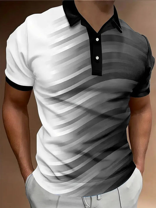 Polo Clásico de Manga Corta con Solapa para Hombre - Image 14