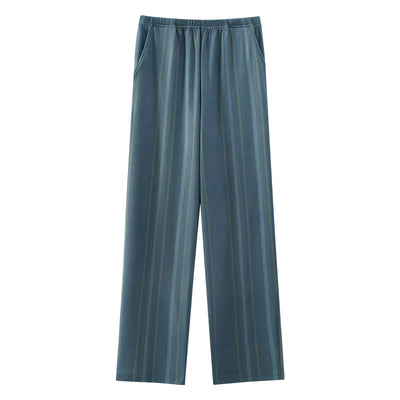 Pantalones de Pijama Holgados en Terciopelo Suave para Hombre - Otoño e Invierno - Image 7