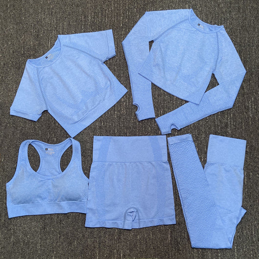 Conjunto Deportivo Ajustado de Manga Larga Estilo Europeo - Image 8