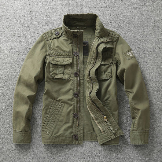 Chaqueta de Trabajo Camuflaje Otoño para Hombre - Image 13
