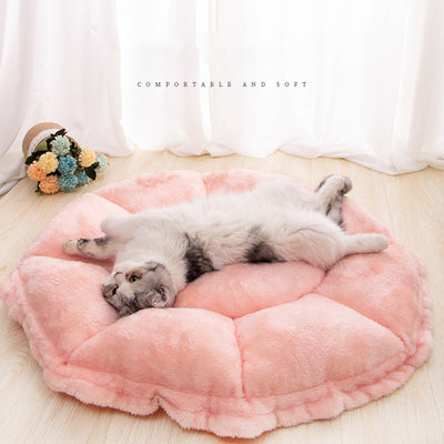Cama Suave Floral para Mascotas Pequeños - Nido Acogedor para Perros y Gatos - Image 7