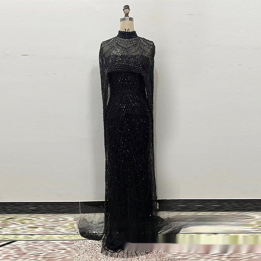 Vestido de Fiesta con Bordado de Perlas - Image 6