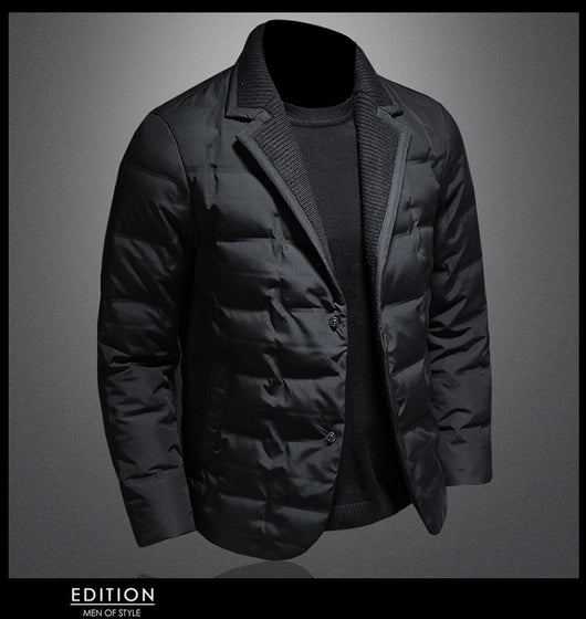 Chaqueta Acolchada de Plumón para Hombre - Abrigo Térmico Premium - Image 10