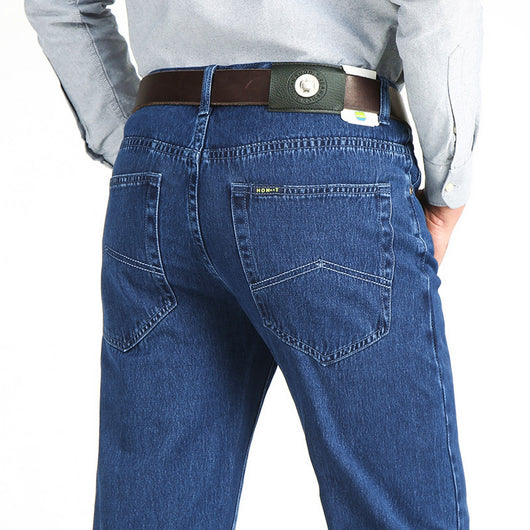 Pantalones Vaqueros Casuales Slim Fit de Cintura Media - Image 10