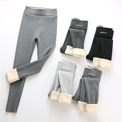 Pantalones Térmicos Talla Grande Cintura Alta Elásticos para Mujer - Image 17