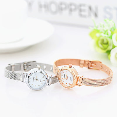 Reloj de Moda para Mujer con Pulsera de Malla Elegante - Image 3