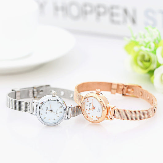 Reloj de Moda para Mujer con Pulsera de Malla Elegante - Image 3