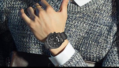 Reloj de Pulsera Multifuncional para Hombre con Correa de Cuero, Resistente al Agua y Esfera Grande - Image 10