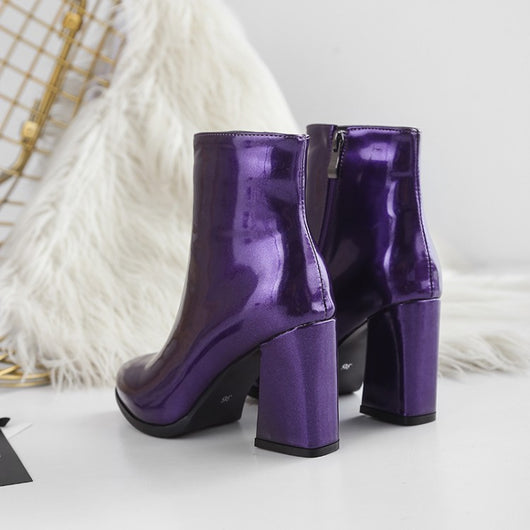 Botas Trendy Talla Grande Estilo Europeo y Americano para Mujer - Image 28