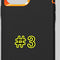 Preto Laranja Ip 13 6.7 Capa Individual