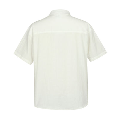 Camisa Retro de Colores Sólidos Personalizable para Hombre - Image 10