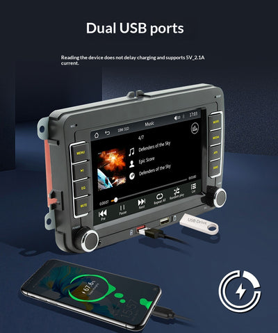 Reproductor Multimedia MP5 para Auto con Pantalla Táctil HD de 7 Pulgadas y Bluetooth - Image 14