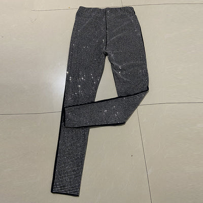 Pantalones Slim Ajustados de Diamante para Hombre - Diseño Industrial Moderno - Image 6