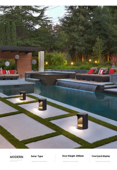 Lámpara Solar LED Semicircular Impermeable para Jardín y Exterior - Image 20