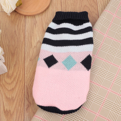 Suéter para Gato Multicolor con Cuello Solapa - Diseño Casual - Image 12
