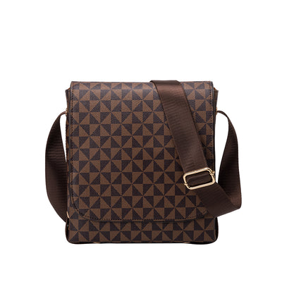 Bolsa de Hombro con Solapa Estilo Europeo y Americano para Hombre - Image 7