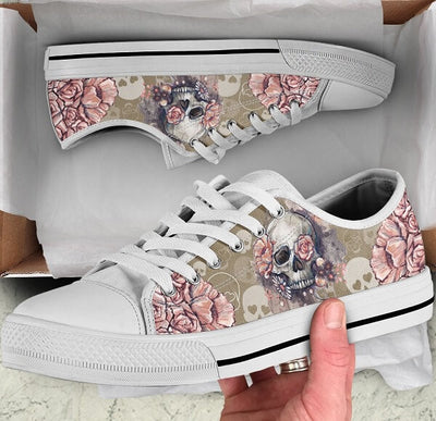 Zapatillas Canvas Casual con Patrón y Suela Negra - Image 2