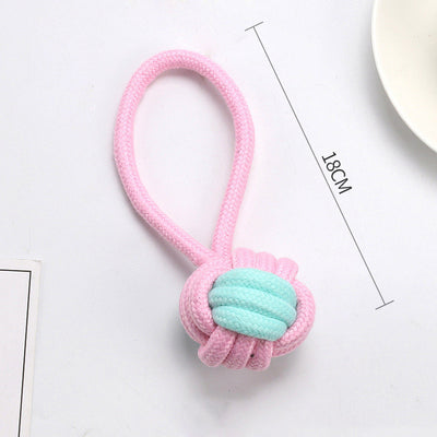 Pelota de Cuerda de Algodón Resistente a Mordidas para Gatos y Perros - Image 23
