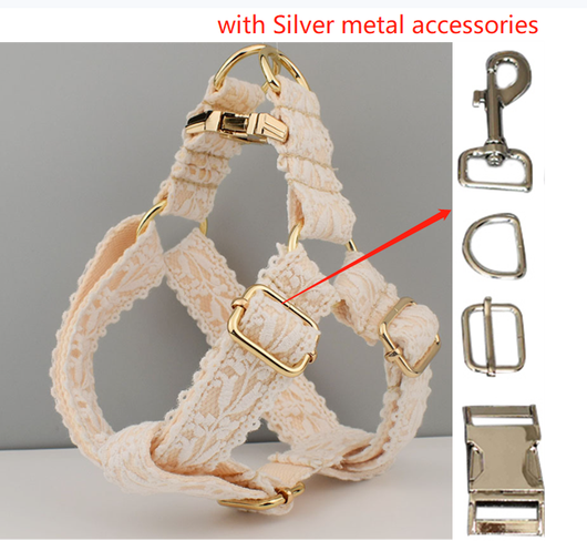 Collar para Mascotas con Moño de Encaje y Hebilla Metálica - Image 11