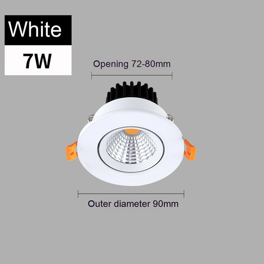 Foco LED Empotrable Antideslumbrante con Luz Variable y Tres Colores - Image 22