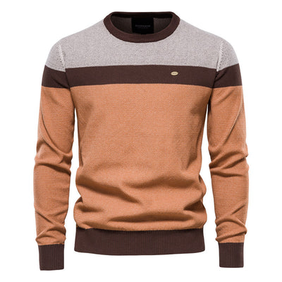 Suéter Tejido con Patrón para Hombre - Image 11