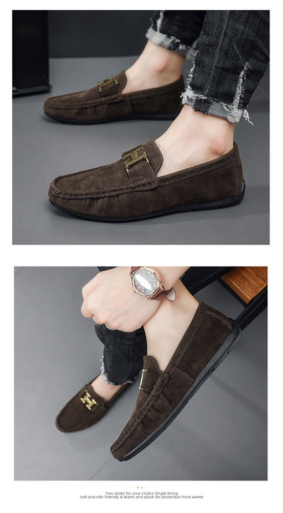 Zapatos Casuales de Cuero Estilo Británico para Hombre - Colección Primavera - Image 14