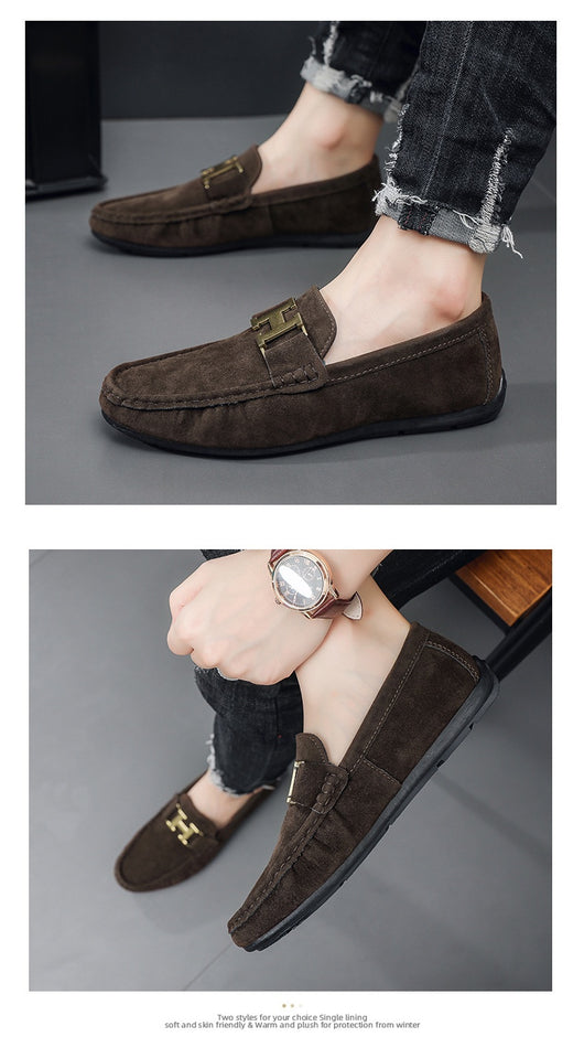 Zapatos Casuales de Cuero Estilo Británico para Hombre - Colección Primavera - Image 14
