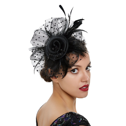 Diadema de Novia Elegante con Malla Billycock - Image 2
