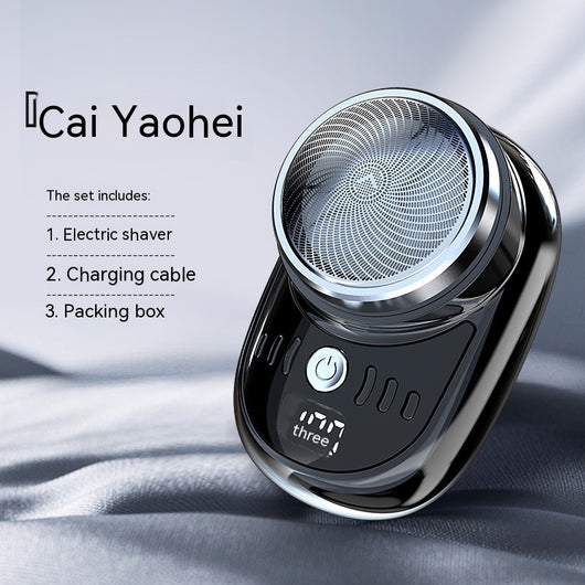 Afeitadora Eléctrica Portátil Minimalista para Hombre