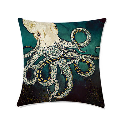 Fundas de Almohada para Sofá con Estampado Mundo Marino Profundo - Image 12