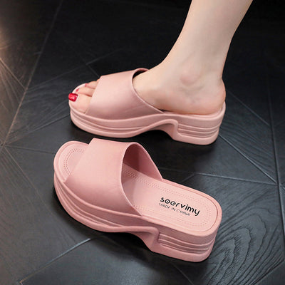 Sandalias Plataforma Impermeables para Mujer - Botas de Lluvia Antideslizantes - Image 10