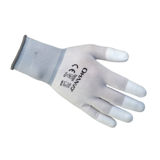 Guantes de Trabajo Reforzados con Recubrimiento en Puntas de Dedos - Image 7