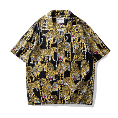 Camisa Hawaiana Cuello Cubano Floral - Image 2