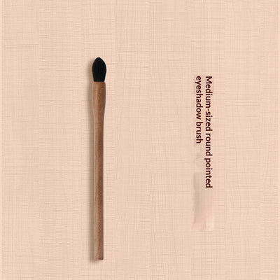 Set de Brochas de Maquillaje Vintage Nogal Negro - Cerdas Suaves - Image 17